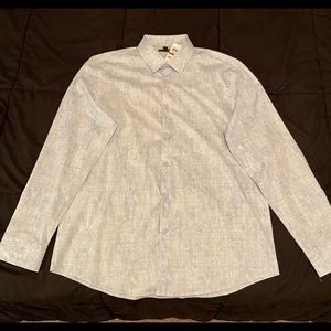Faded Blue Alfani Button Down Shirt